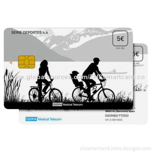 SLE 5542 contact IC chip card